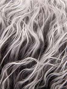 1个男女通用尖刺/纹理合成假发帽 - 耐热针织设计，逼真面部毛发，中性服装配饰，适用于主题活动、日常穿着和对温度敏感的造型（免维护） - 舒适的针织冬季帽，配有可拆卸合成毛发，用途广泛，适合所有浅米色调、嘻哈和哥特风格，男女皆宜，舒适耐用 - 彩色 - 查看 3