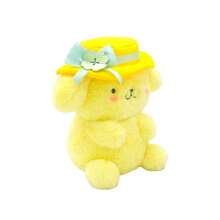 1 búp bê nhồi bông Sanrio Pompompurin chủ đề hoa, được làm từ chất liệu nhồi bông có độ đàn hồi cao, trang trí hoa lá + thiết kế tròn trịa dễ thương, kích thước phù hợp, thích hợp làm đồ trang trí nhà cửa và quà tặng ngày lễ. - Màu vàng - Xem 7