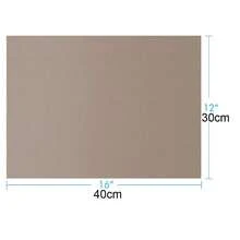 3包，PTFE热压转印纸，不粘，16 x 12英寸，可重复使用，耐热工艺垫，热转印贴纸，热压贴花，热转印印刷，适用于DIY服装、T恤、口罩、牛仔裤、背包等。 - 彩色 - 查看 2