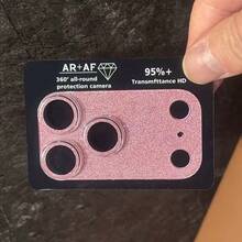 Protetor de Lente da Câmera para Apple 17 Pro/17 Pro Max - Vidro Temperado Ultrafino de Alta Definição, Antirriscos, Fácil Instalação, Encaixe Preciso, Design Minimalista - Ouro - Ver 5