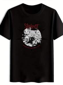 Camiseta gráfica vintage de banda de rock para hombres - Camiseta negra de manga corta y cuello redondo con Rammstein. Maíz. ; Logos - Top Casual de Verano de Poliéster Transpirable para Conciertos. Festivales. Playa; Regalos. Camisetas de banda de rock. Ropa para fanáticos de la música. Camisa lavable en máquina. Conjunto de festival. Estilo punk. Ajuste cómodo. Asistentes al festival - Negro - Ver 7