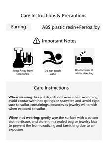 2件套波西米亚风中东花卉手工DIY编织东方宫廷大耳环，包含多款不同颜色和设计的仿珍珠花朵吊坠耳环，适合女性日常佩戴、节日、派对、送礼。注意：由于手工制作，产品在运输过程中可能会略微变形，收到后如有需要请手动调整。