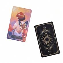 The Wild Soul Oracle Tarot Card Game, Boxed Portable Party Card Game, Multi-Player Festival Gathering Party Card Game Activities - Multicolor - View 4