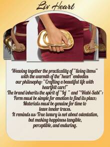 女士金色手拿包，欧美时尚金属装饰迷你盒形包，女士时尚金属质感晚宴链条包，时尚链条单肩斜挎包，完美搭配伴娘礼服，舞会金属链条手拿包，复古金属装饰盒形晚宴手拿包，晚宴手拿包，正式礼服包 - 金色 - 查看 11