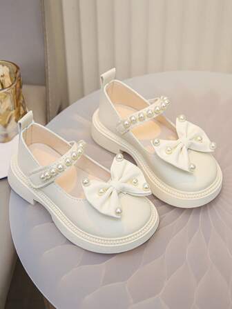 أحذية جلدية أنيقة للبنات، ديكور فراشة للربيع/الخريف، أحذية مريحة للأطفال للخارج والمدرسة، أحذية كاجوال للأطفال الرضع، أحذية منفردة مناسبة لجميع المواسم، موصى بها للعودة إلى المدرسة