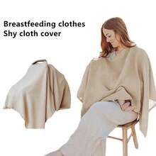Multi-Use Nursing Cover, Breathable Breastfeeding Scarf, Infant Car Seat Canopy, Nursing Shawl