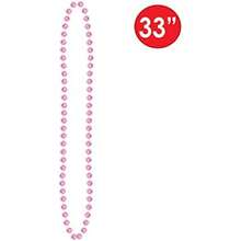 Beistle 50570- Party Beads, Small Round, 12/Card, Light Green(33" Beaded,Beads) - Multicolor - Ver 3