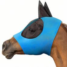 1 buah Masker Wajah Dopamine Horse, Edisi Terbatas Musim Panas, Penutup Telinga Elastis Ringan, Bernapas, Perlindungan Serangga & UV, Dapat Dicuci - MultiWarna - View 10