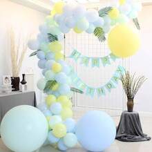 36 Inch (Approx. 91.4 Cm) Light Blue Giant Balloons, 2/4/6/8/10pcs Super Large Extra Thick Sky Blue Latex Helium Balloons, Suitable For Graduation, Baby Shower, Gender Reveal, Wedding, Birthday Party Decoration - Baby Blue - View 8
