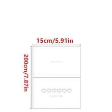 极简剪纸明信片和贺卡 - 节日贺卡、创意生日贺卡 - 来自花店的简约情人节感谢卡 - 适合送给朋友、爱人和家人，表达爱意和关怀 - 彩色 - 查看 10