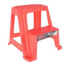 Taburete de 2 Peldaños WF0597 Wolfox | Escalón Doble para Uso Doméstico - Naranja - Ver 1