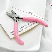 Mini Angled Pliers, Round Bent Nose Pliers, Insulated Pliers Suitable For Jewelry Making Tools - Multicolor - View 12