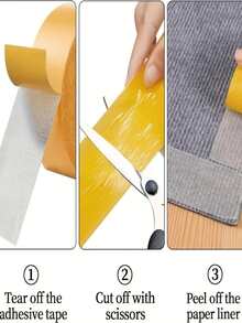 Heavy Duty Waterproof Double-Sided Tape, Super Strong Double-Sided Tape, Super Durable Double-Sided Tape, Multi-Purpose Adhesive, Heavy Duty Double-Sided Tape, Nano Transparent Double-Sided Tape - Multicolor - View 7