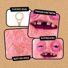 Spin Master Spin Master 官方授权毛绒钥匙扣，蜗牛/章鱼/谢尔顿老板造型，5英寸柔软毛绒钥匙扣，可爱收藏玩具，趣味包包挂饰，节日生日礼物，适合儿童和收藏家 - 派崔克 - 查看 4