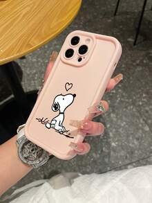 A Cartoon Snoopy Pattern, A High-Bamboo Anti-Drop Phone Case Made Of Tpu Material, Can Be Given As A Holiday Gift. It Is Suitable For IPhone Xs/ XS Max /Xr/11, 12, 13, 14, 15, 16pro/Promax/14, 15, 16plus/17, And Is Suitable For Both Men And Women - 彩色 - 查看 5