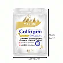 30粒/包 胶原蛋白紧致胶囊精华，保湿，柔滑肌肤，蕴含角鲨烷、视黄醇、维生素E深层补水精华（0.4克 x 30粒） - (0.4x50capsules)/bag - 查看 5