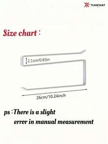 1 White / 1 Black / 2 Modern Metal Storage Hooks, Multi-Function Over-The-Door Hanging Organizer Rack, Suitable For Kitchen And Bathroom, Damage-Free No Nail Hanging Rack, Easy To Install, Painted Surface, Practical Hooks - Multicolor - View 4