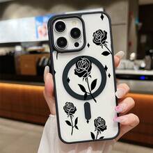 Funda Magnética para Teléfono Compatible con iPhone 17 Air/16/15/14/13/12/11 Pro, Pro Max, Plus, X/XS/XS Max, Compatible con Samsung Galaxy S22/S23FE/S24FE Plus, Ultra, Marco de TPU + Marco de Lente Independiente, Anillo Magnético Incorporado Adsorción Instantánea MagSafe, Serie de Colores Macaron, Combinaciones de Múltiples Colores - Gris Claro - Ver 3