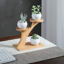 1pc Multi-Tier Succulent Plant Stand, Desktop Organizer Rack For Living Room, Office, Balcony, Thickened - Multicolor - View 3