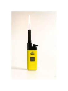 FIRE Rechargeable Torch Lighter – Extended Nozzle, Colorful EZREACH Style - 1 UNIT YELLOW - View 2