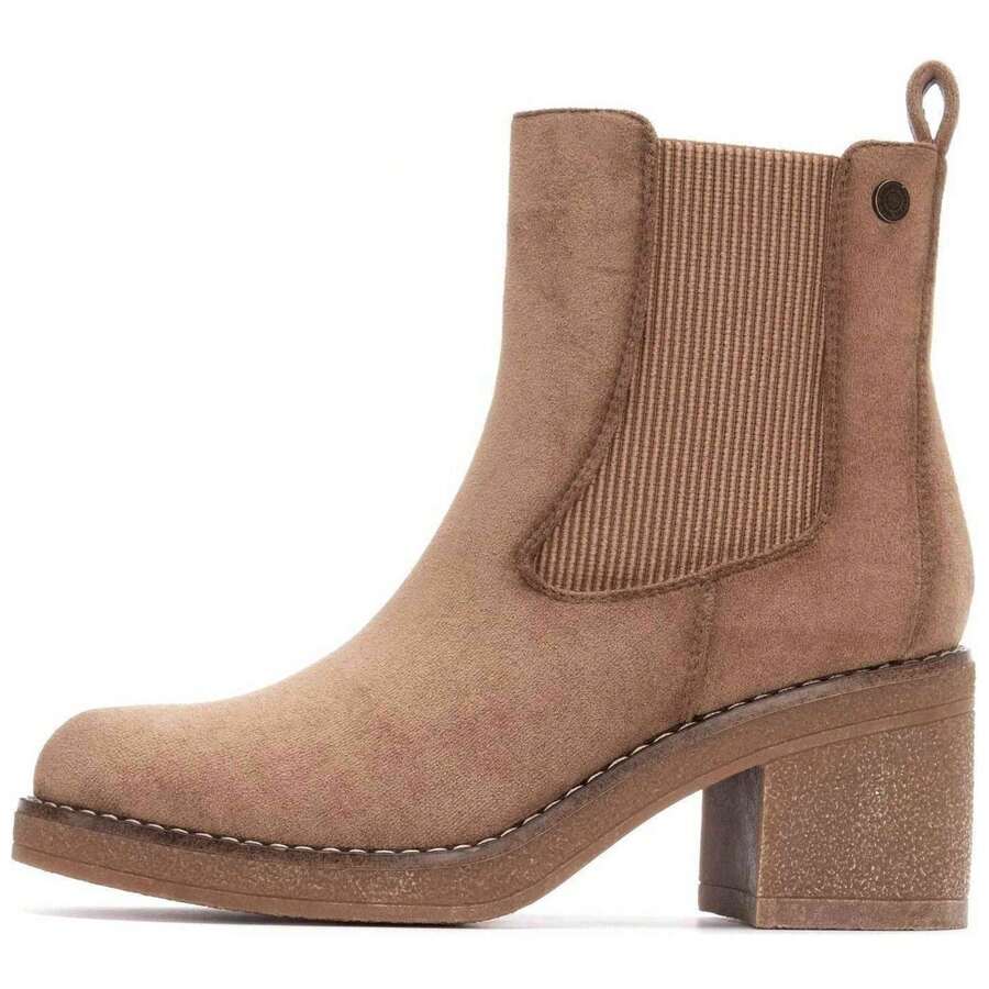 Women Ankle Boots & Booties - Beige - View 1