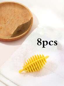 Reusable Clothes Fuzz Remover, Silicone Fish-Shaped Lint Collector, Pet Hair Remover For Clothes, Blankets, Towels, Efficient Washing Machine Lint Collector, Cat/Dog Hair Remover, Household Laundry Tool, Easy To Remove Fabric Lint, Laundry Room Essential, Cleaning Supplies, Washing Machine, Lint Collector, Pet Hair Collector, Reusable Pet Hair Remover, Clothing Cleaning Tool, Laundry Accessory For Cleaner Clothes - Multicolor - View 17