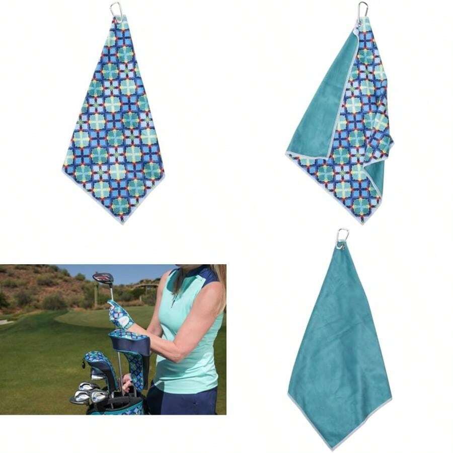 Glove - Toallas de Golf -(Azul Verdoso(Turkish Tile)) - Multicolor - Ver 1