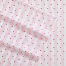 - Sábanas de Cama , Suave y Ligera, Resistente a la decoloración y a Las Arrugas (, )(Individual Extra Grande Wonderland Stripe Pink) - Multicolor - Ver 3