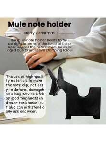 可爱红色PVC桌面记事本收纳架，带便签纸分发器 - 趣味实用办公桌收纳架，家居或办公装饰佳品，可爱办公用品