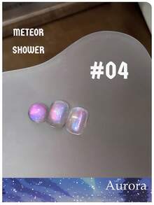 MISS SHAKA 10毫升秋冬美甲冰透明极光粉蓝猫眼凝胶指甲油胶水2025 Y2K美甲闪白流行凝胶美甲美甲沙龙家用DIY美甲用品圣诞美甲 - 彩色 - 查看 18