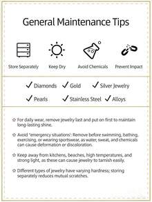 4对/套 奢华质感金属猫眼和心形耳环，夸张个性化仿珍珠编织几何方形耳环套装，适合女士日常和节日佩戴 - 金色 - 查看 6