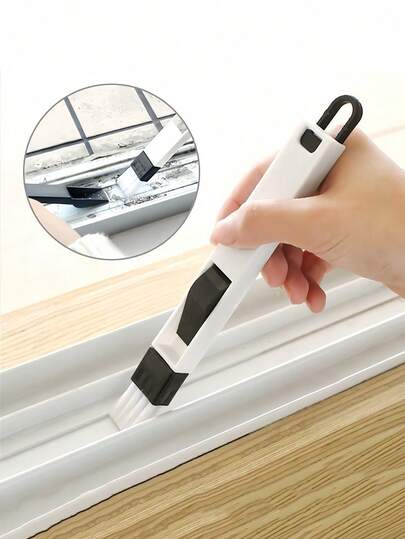 다기능 창틀 청소 도구 세트, 틈새 브러시, 휴대용 자동차 창문/문 블라인드 먼지떨이 포함, 창문, 욕실, 주방 및 자동차 디테일링 청소에 적합. 부모님, 어머니, 가정 필수품, 청소 용품, 자동차 액세서리를 위한 완벽한 선물.