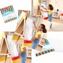 and Doug Bloc de Papel para Caballete Bloc con Ecuadernacion Superior Papel Bond Blanco de Alta Calidad 2-Pack con 50 Hojas 17 * 20 (43.18 cm x 50.8 cmDurable, Sólido,cultivating children's interests - Multicolor - Ver 1