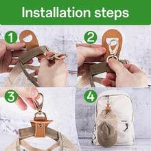 1个多用途帽子夹，适用于旅行包、汽车、背包 - 帽子挂钩，也可用于钱包、手提包、行李箱、腰带环、遮阳帽、棒球帽、渔夫帽等。