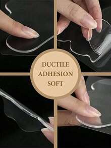 可重复使用的硅胶抗皱贴 - 面部、颈部和胸部抚平贴，有效抗衰老、焕活肌肤、减少皱纹，适用于女性和女孩，护肤工具 - 無色 - 查看 7