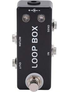 Efectos De Guitarra, Loop Box Pedal De Amplificador De Guitarra Eléctrica Interruptor De Pie True Bypass Loop Switcher Para Pedales De Bajo - 1 - Ver 8