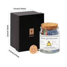Christian Gifts For Women Men, Bible Verse Jar, Read Me When Bible Verses Jar For Emotions And Feelings, Bible Study Church Religious Gifts For Women Men Mom, Dad, Sister, Friend - Multicolor - View 17