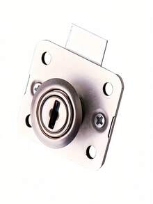 Desk Drawer Lock Zinc Alloy Cabinet Lock Counter Lock Furniture Double-Door Wardrobe Lock Drawer Cabinet Lock Latch Lock