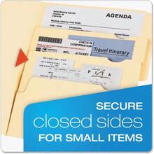 YQQ Pendaflex 10770 - Carpetas de archivos tamaño carta manila paquete de 24 unidades1234 - Manila - Ver 6