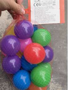 圣诞装饰 1 套 PE 球，现代混色装饰球，适合派对学校用品