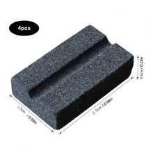 4pcs Dart Sharpener V-Sharp Darts Sharpener, Sharpening Stone Game Dart Accessories Metal Dart Tips, Darts Tool