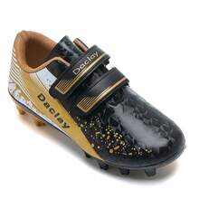 儿童户外休闲鞋、儿童户外运动鞋、女童跑步鞋、男女童足球鞋 - 金色 - 查看 5