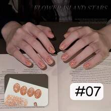 12毫升秋冬美甲粉红蓝闪粉凝胶指甲油，2025网络红人闪光反光迪斯科钻石胶指甲油美白流行美甲沙龙美甲用品圣诞美甲 - 彩色 - 查看 18