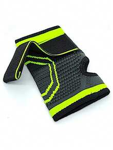 Muñequera Ajustable Para Gym Lesiones Compresión Soporte Muñequera Ajustable Para Gym Lesiones compresión Soporte - Negro - Ver 3