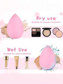 20pcs/10pcs/5pcs Mini Makeup Sponge Set, Multi-Size Mini Makeup Blender, Dry & Wet Use For Foundation, Powder, Liquid, Latex-Free, Bulk Stocking, Suitable For Foundation/Loose Powder/Liquid Makeup, Non-Absorbing Sponge, Liquid Makeup Dedicated, Flawless Makeup Tool, Beginner Mini Makeup Blender, Foundation Powder Liquid Universal, Easy To Create Smooth Makeup, Random Color,Giveaways,Travel,Cheap Stuff,Travel Essential - Multicolor - View 5