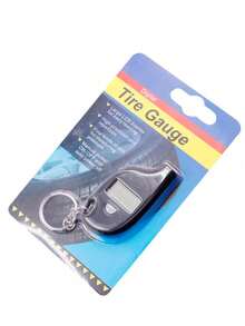 Mini LCD Digital Tire Pressure Gauge With Keychain, Suitable For Car, Truck, Motorcycle Tire Inspection Tool, Auto Repair Tool, Automotive Accessory