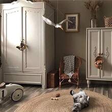 OhhGo - Cisne para decoración de pared, para colgar en el techo, juguete de peluche para habitación de niños, cuna, móvil, cuarto de guardería(default) - Multicolor - Ver 7