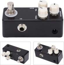Eujgoov MOSKY MUFF Guitarra Efecto Fuzz Pedal de Efectos de Guitarra True Bypass Carcasa de Metal Completo - 1 - Ver 2
