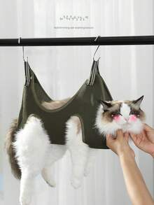 宠物猫狗修剪指甲防抓咬束缚袋，洗澡修剪束缚袋，悬挂式宠物美容吊床