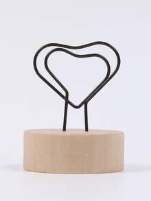 1 pièce Nouveau marque-page créatif de style japonais, support en bois porte-carte de visite rétro, pince à message, accessoire de décoration d'intérieur, pince photo, cadeau idéal pour la Saint-Valentin, le Nouvel An, le petit ami, les parents et la rentrée scolaire - Multicolore - Voir 25